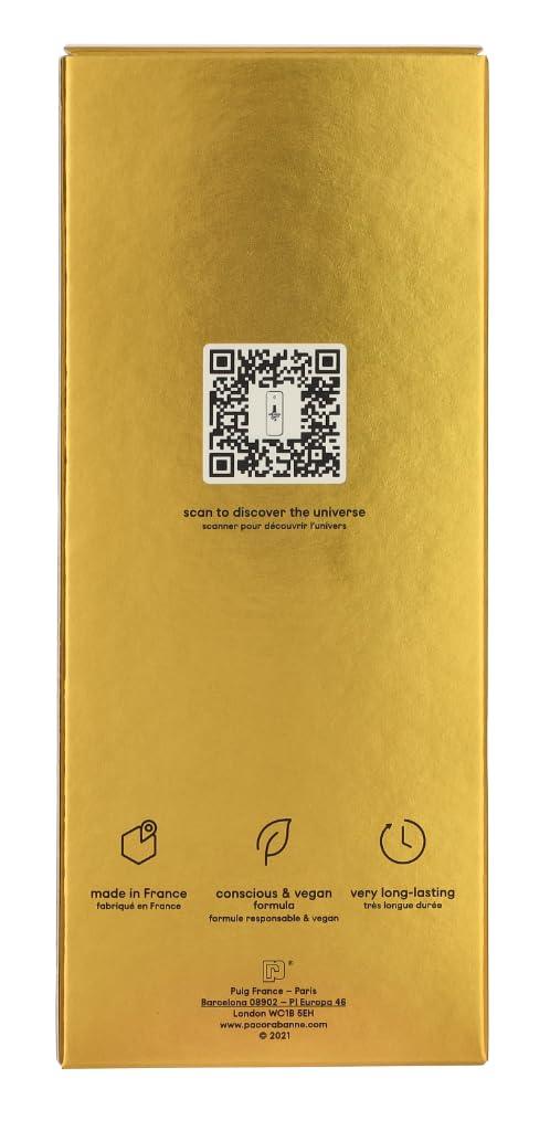 Paco Rabanne One million Elixir for Men Parfum Intense Spray, 3.4 Ounce (New 2022)